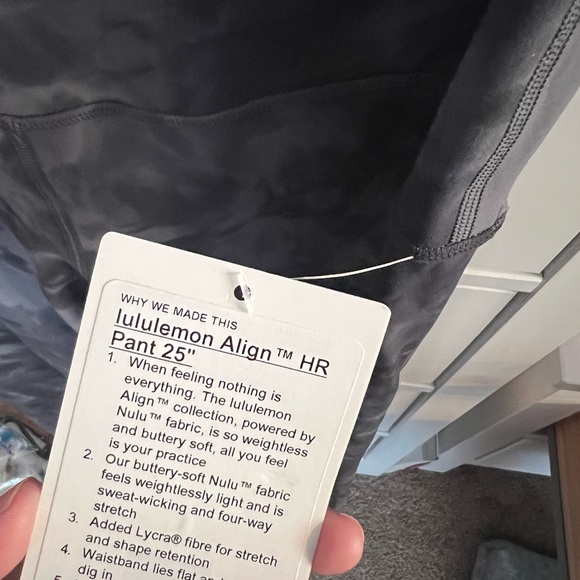 Lululemon Align High-Rise Pant 25” SIZE:12 - Picture 5 of 6
